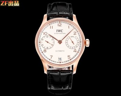 ZF Factory IWC Portugieser Seven-Day Power Reserve 42.4mm White/Black Dial Watch